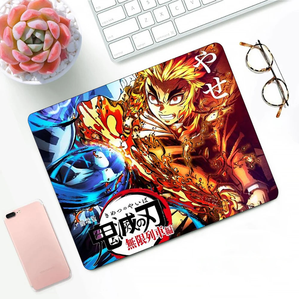 Tapis de souris XS Demon Slayer – Design Kamado Tanjirō – Accessoire gaming et déco pour PC & bureau
