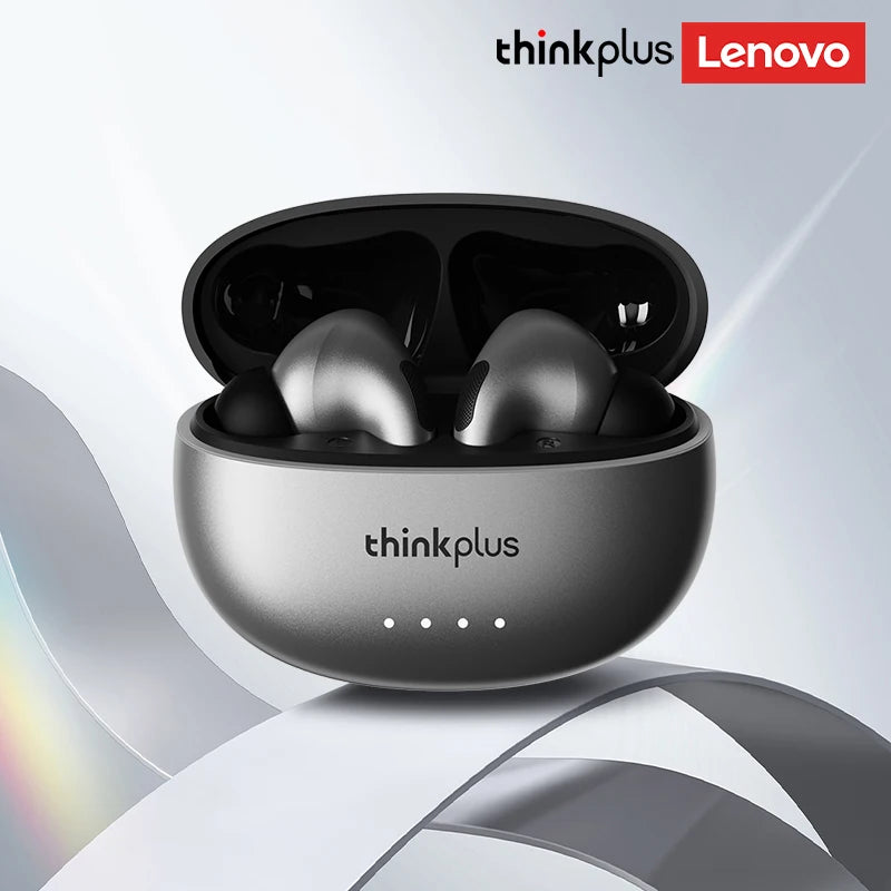 Écouteurs Lenovo LP5 Bluetooth sans fil – Étanches, Charge rapide, Appels HD