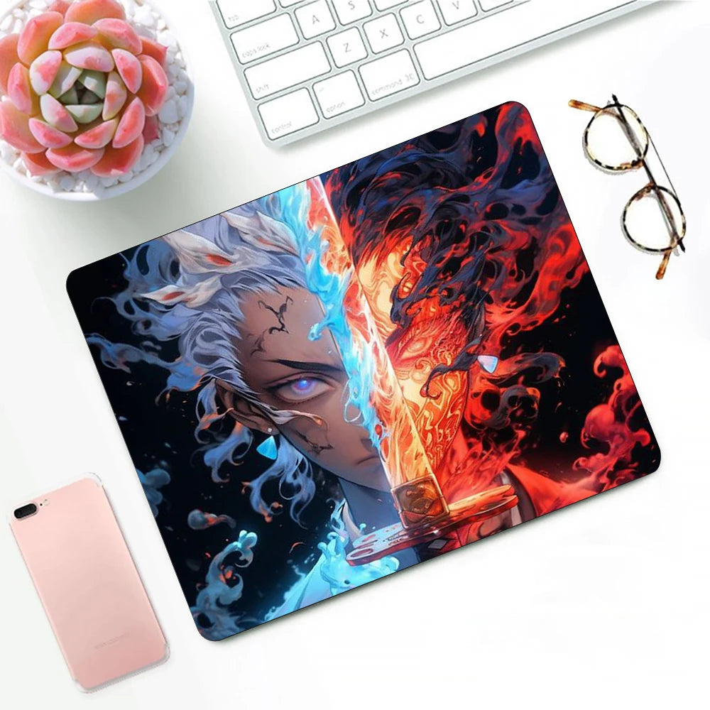 Tapis de souris XS Demon Slayer – Design Kamado Tanjirō – Accessoire gaming et déco pour PC & bureau