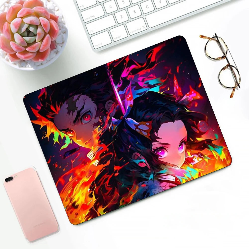 Tapis de souris XS Demon Slayer – Design Kamado Tanjirō – Accessoire gaming et déco pour PC & bureau