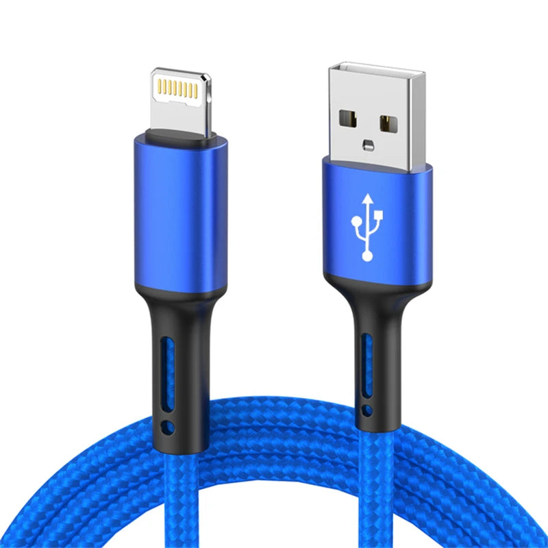 Câble de charge rapide USB 3A pour iPhone – Compatible iPhone 6s à 14 Pro Max