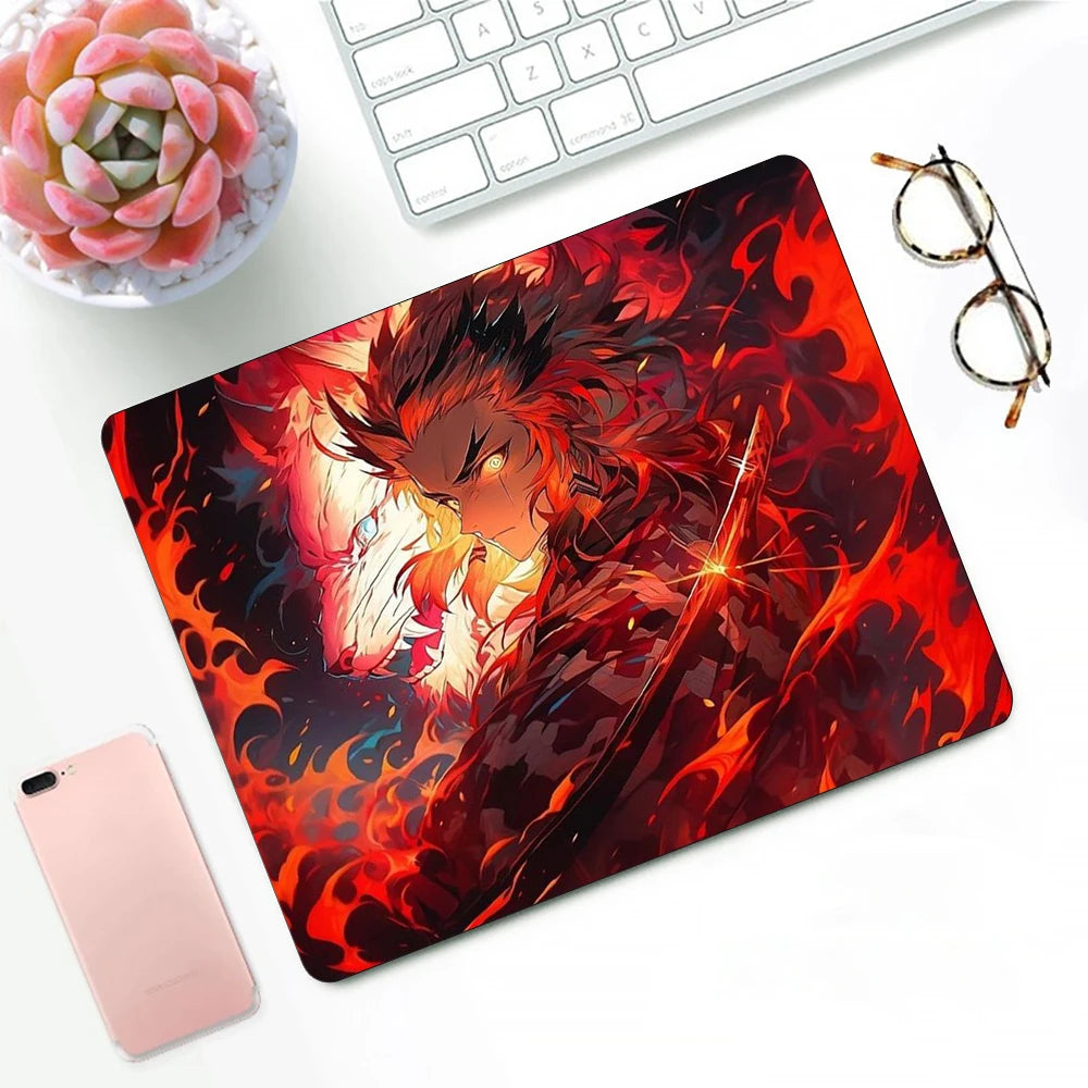 Tapis de souris XS Demon Slayer – Design Kamado Tanjirō – Accessoire gaming et déco pour PC & bureau