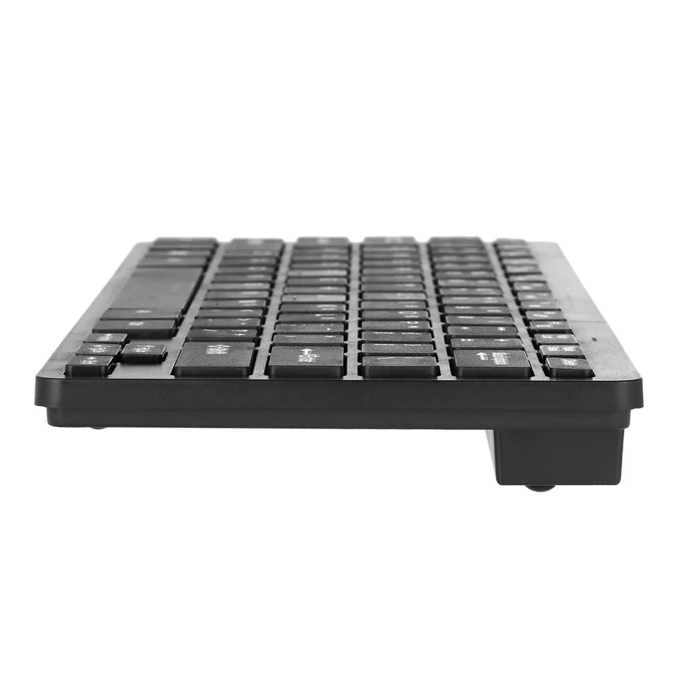 Ensemble clavier & souris sans fil 2.4GHz – Ultra fin avec récepteur USB – Compatible PC, ordinateur portable, Android TV Box