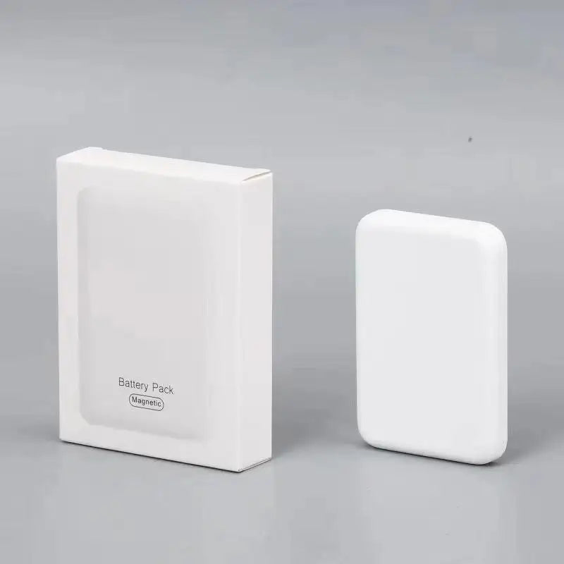 Batterie externe magnétique sans fil compatible MagSafe – Powerbank portable pour iPhone 12/13/14/15 (Pro, Mini, Plus, Max)