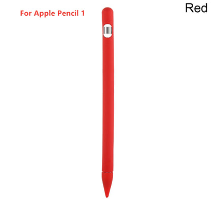 Étui de protection en silicone pour Apple Pencil 1re génération – Housse 4-en-1 colorée avec manchon antiglisse