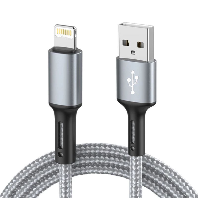 Câble de charge rapide USB 3A pour iPhone – Compatible iPhone 6s à 14 Pro Max