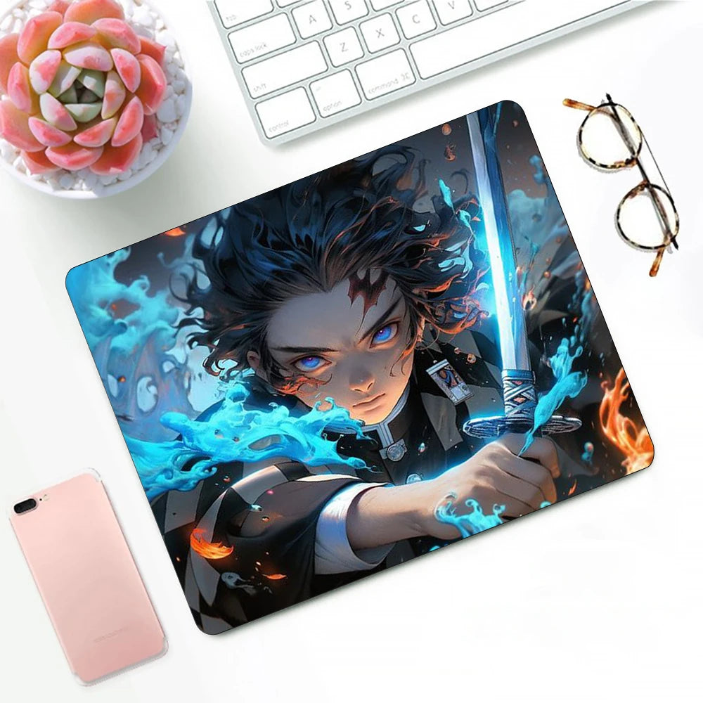 Tapis de souris XS Demon Slayer – Design Kamado Tanjirō – Accessoire gaming et déco pour PC & bureau