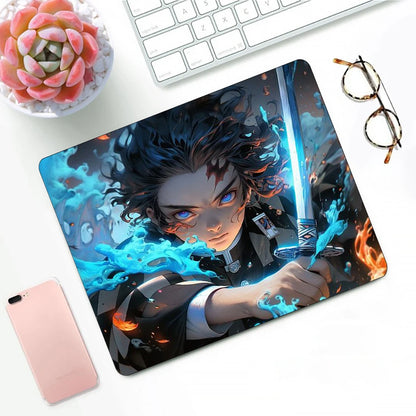 Tapis de souris XS Demon Slayer – Design Kamado Tanjirō – Accessoire gaming et déco pour PC & bureau