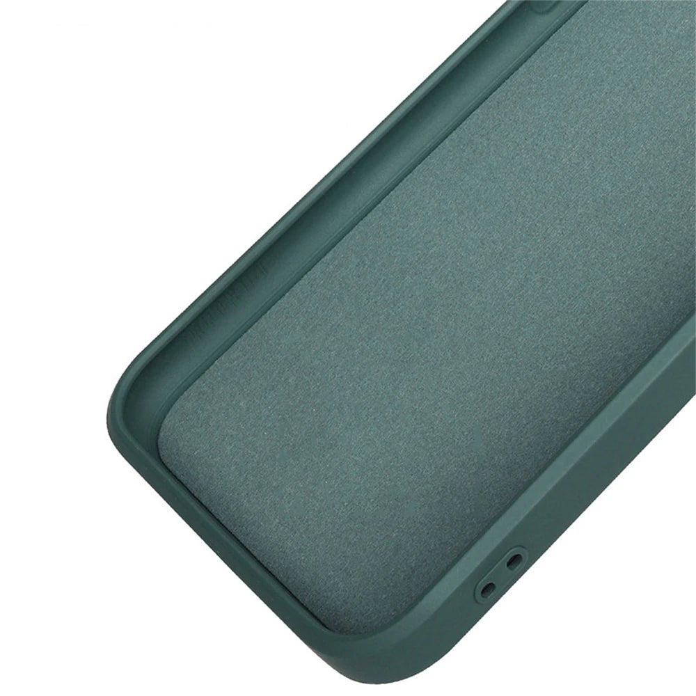 Coque en silicone avec protection caméra – Compatible Samsung Galaxy
