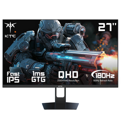 Écran PC Gamer KTC H27T22C 27” – QHD 2560x1440, 180Hz, 1ms, IPS rapide, format 16:9