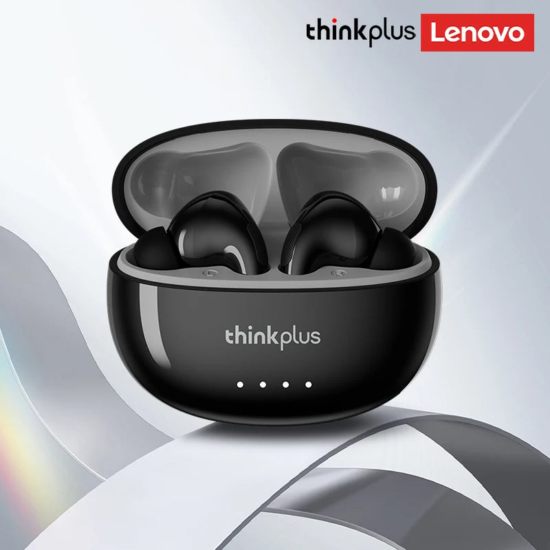 Écouteurs Lenovo LP5 Bluetooth sans fil – Étanches, Charge rapide, Appels HD