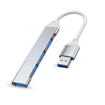 Hub USB-C 4 ports USB 3.0 – Adaptateur multi-ports OTG – Compatible MacBook Pro/Air, Huawei, PC