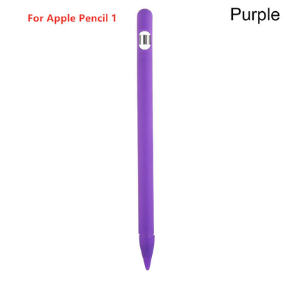 Étui de protection en silicone pour Apple Pencil 1re génération – Housse 4-en-1 colorée avec manchon antiglisse