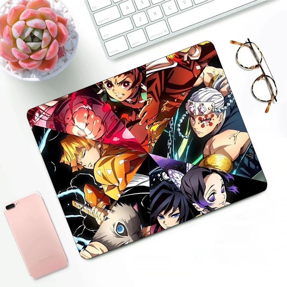 Tapis de souris XS Demon Slayer – Design Kamado Tanjirō – Accessoire gaming et déco pour PC & bureau