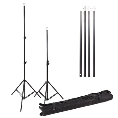 Support de fond pour écran vert – Structure chromakey pour studio photo/vidéo – Tissu vert non inclus (vendu séparément)