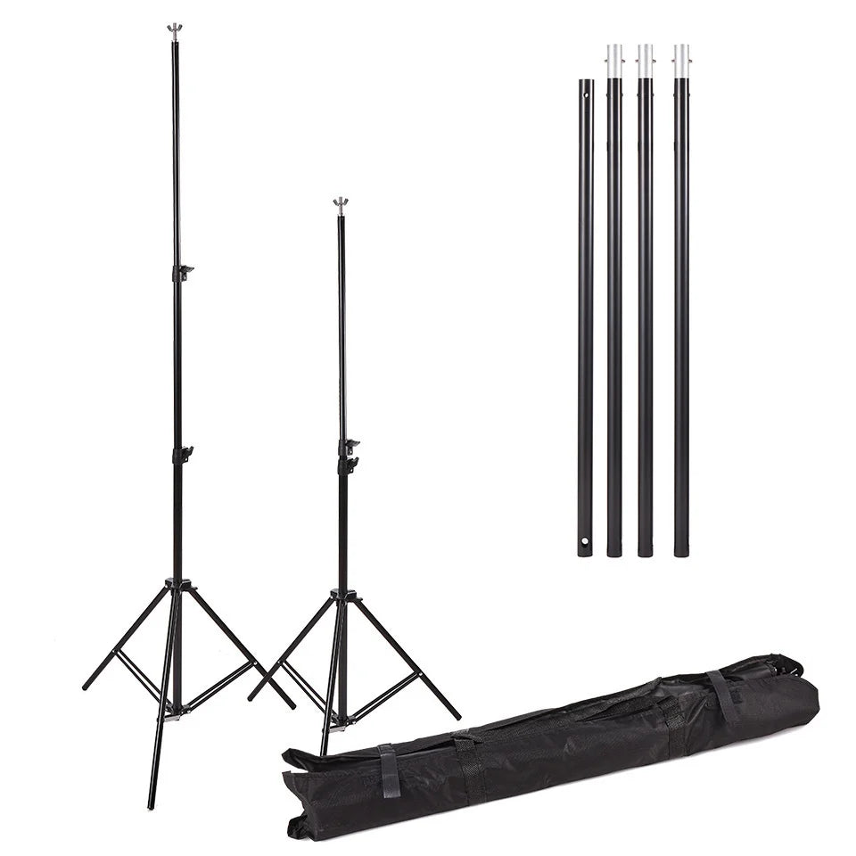 Support de fond pour écran vert – Structure chromakey pour studio photo/vidéo – Tissu vert non inclus (vendu séparément)