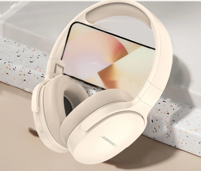Casque audio sans fil Bosebye P2961 – Bluetooth 5.3, Son stéréo Hi-Fi, Micro intégré – Compatible iPhone & Samsung