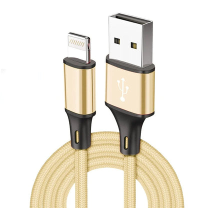 Câble de charge rapide USB 3A pour iPhone – Compatible iPhone 6s à 14 Pro Max